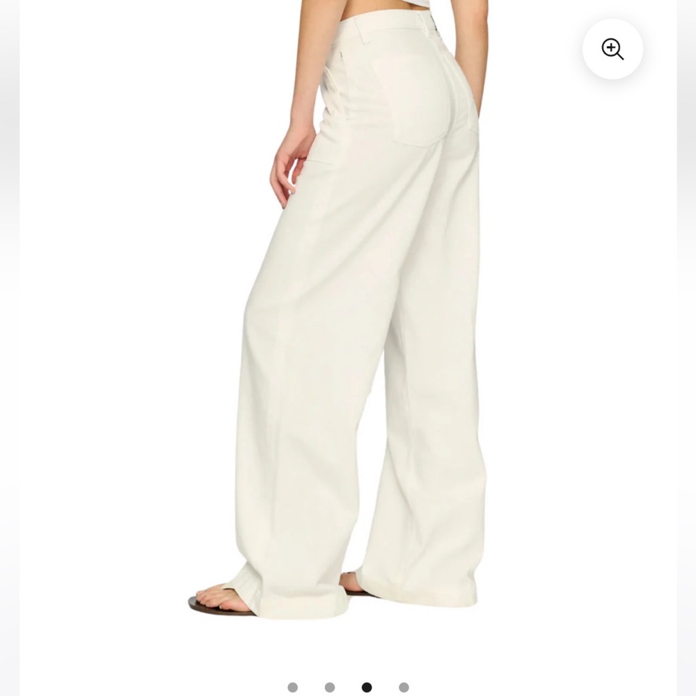 DL 1961 denim Zoie wide leg relaxed jeans NWT SZ25 runs loose ( big) - Picture 8 of 9